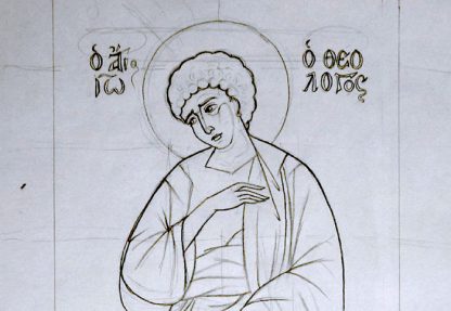 Saints Herman of Alaska and Peter the Aleut Fresco - Image 4