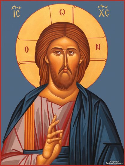 Christ Pantocrator by Theodoros Papadopoulos